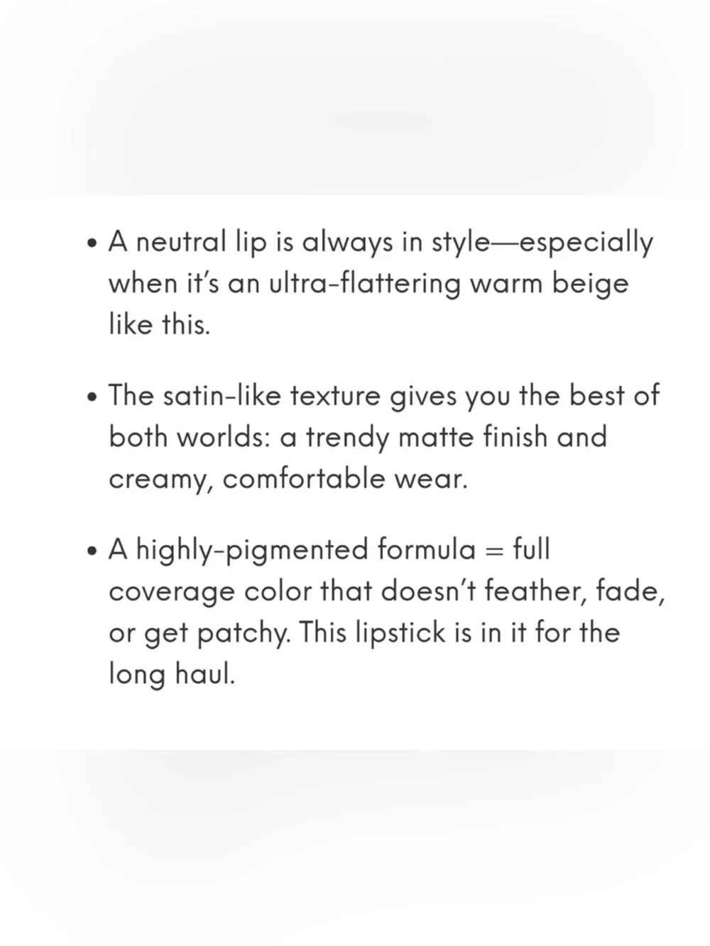 New Lovecraft Beauty Satin Matte Finish Lipstick In Fausta.
